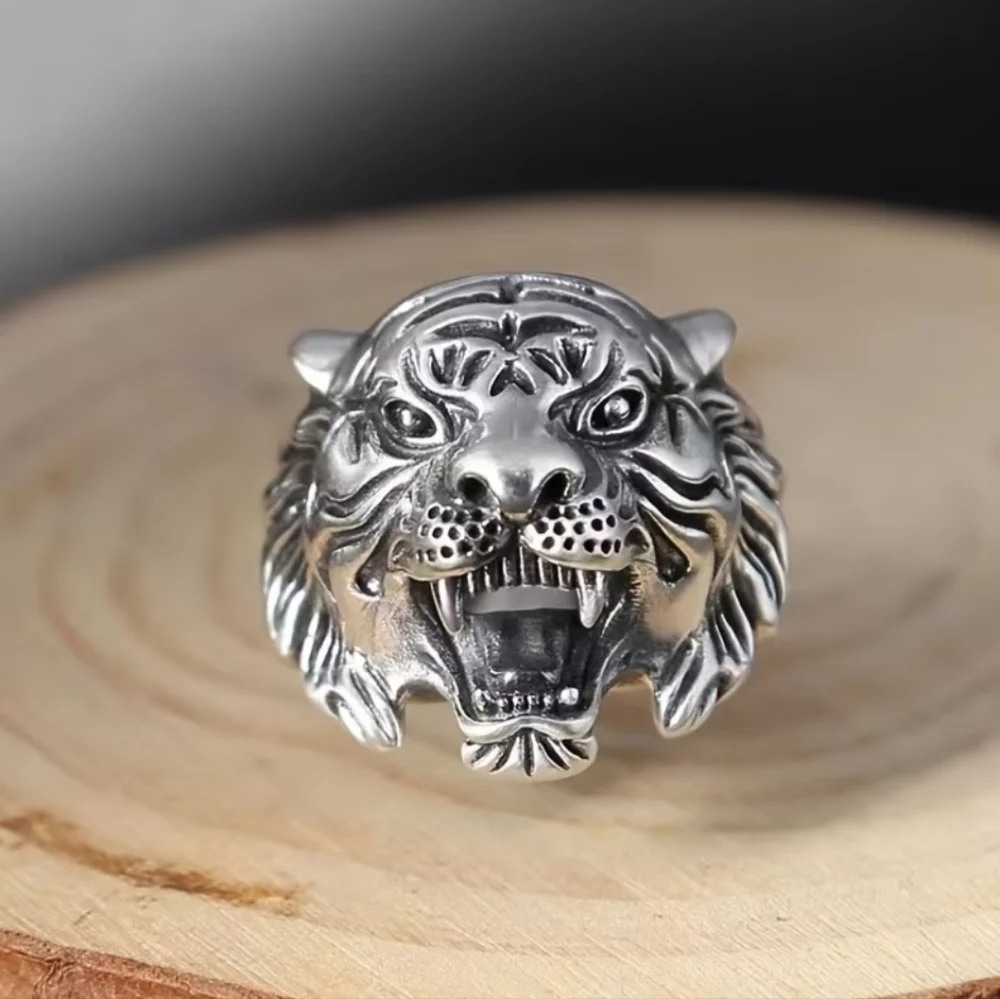 Thai Tiger Punk Ring